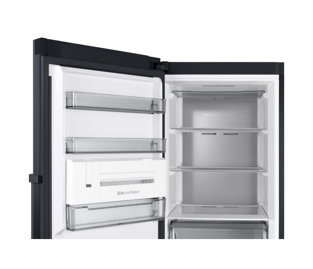 Zamrażarka Samsung RZ32C7CBEB1 EF Twin No Frost 186cm 36dB Grafitowa Stal Kostkarka SLIM AI 323L - 1306367 - zdjęcie 8